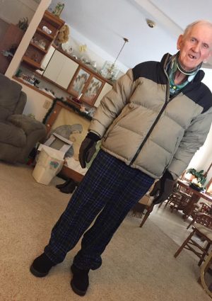 Dad silly